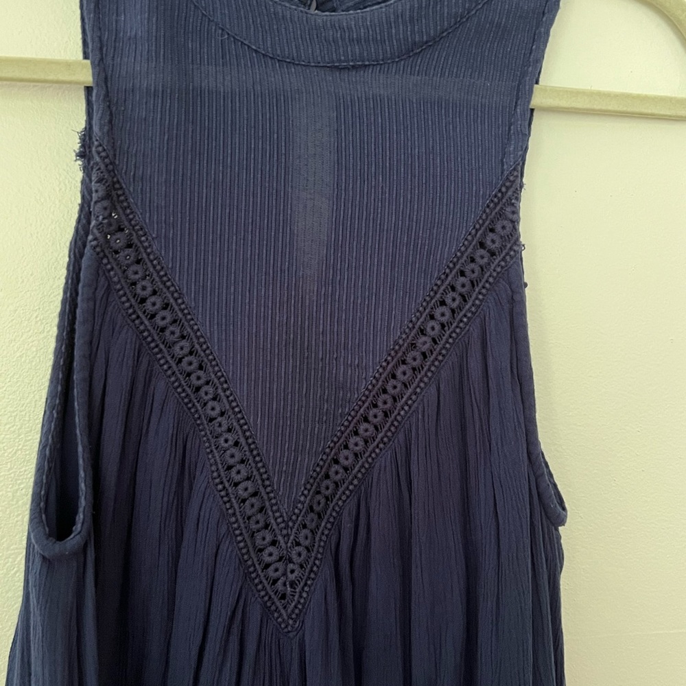Halter neck swing dress